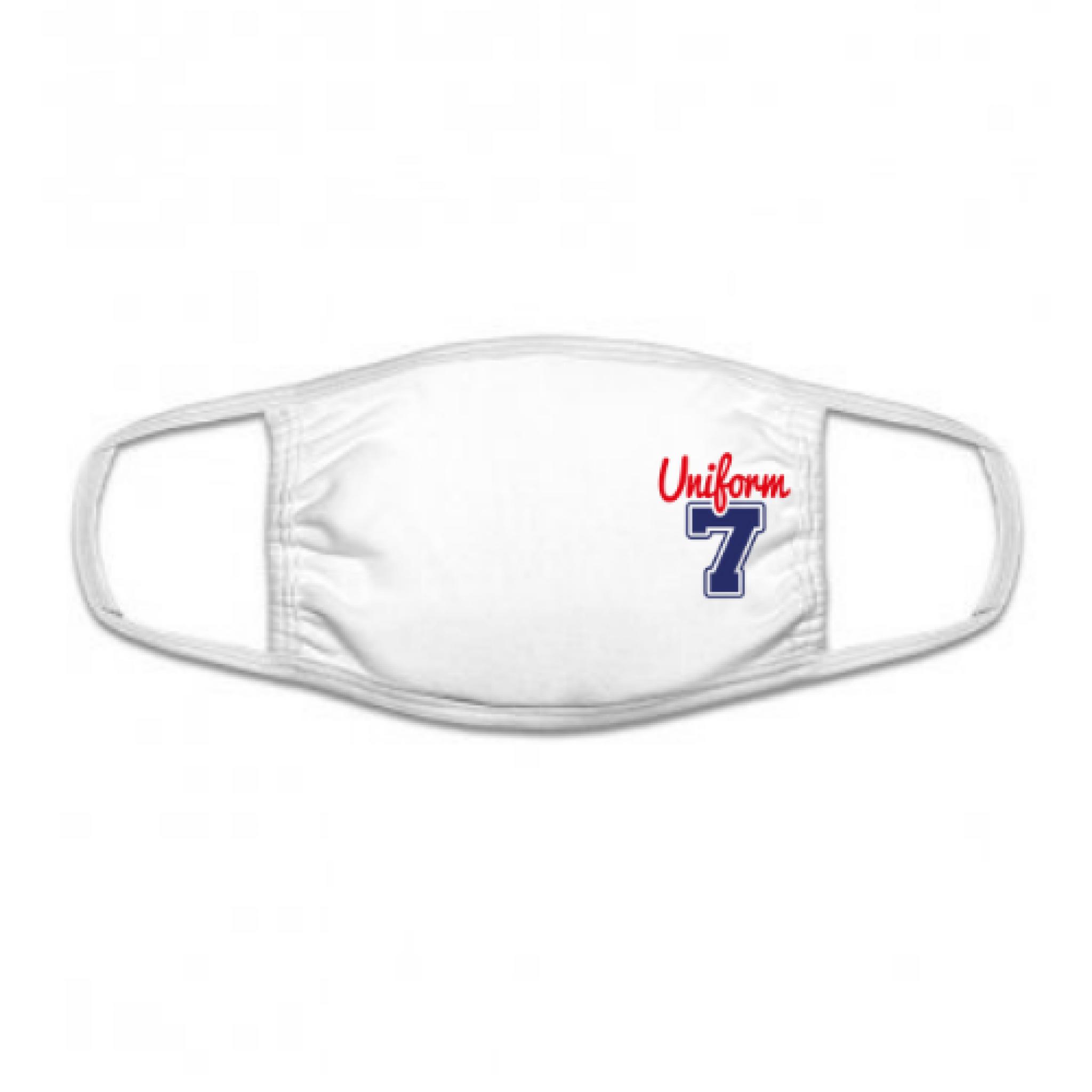 3Ply Cotton Face Cover Mask with Full Colour Logo