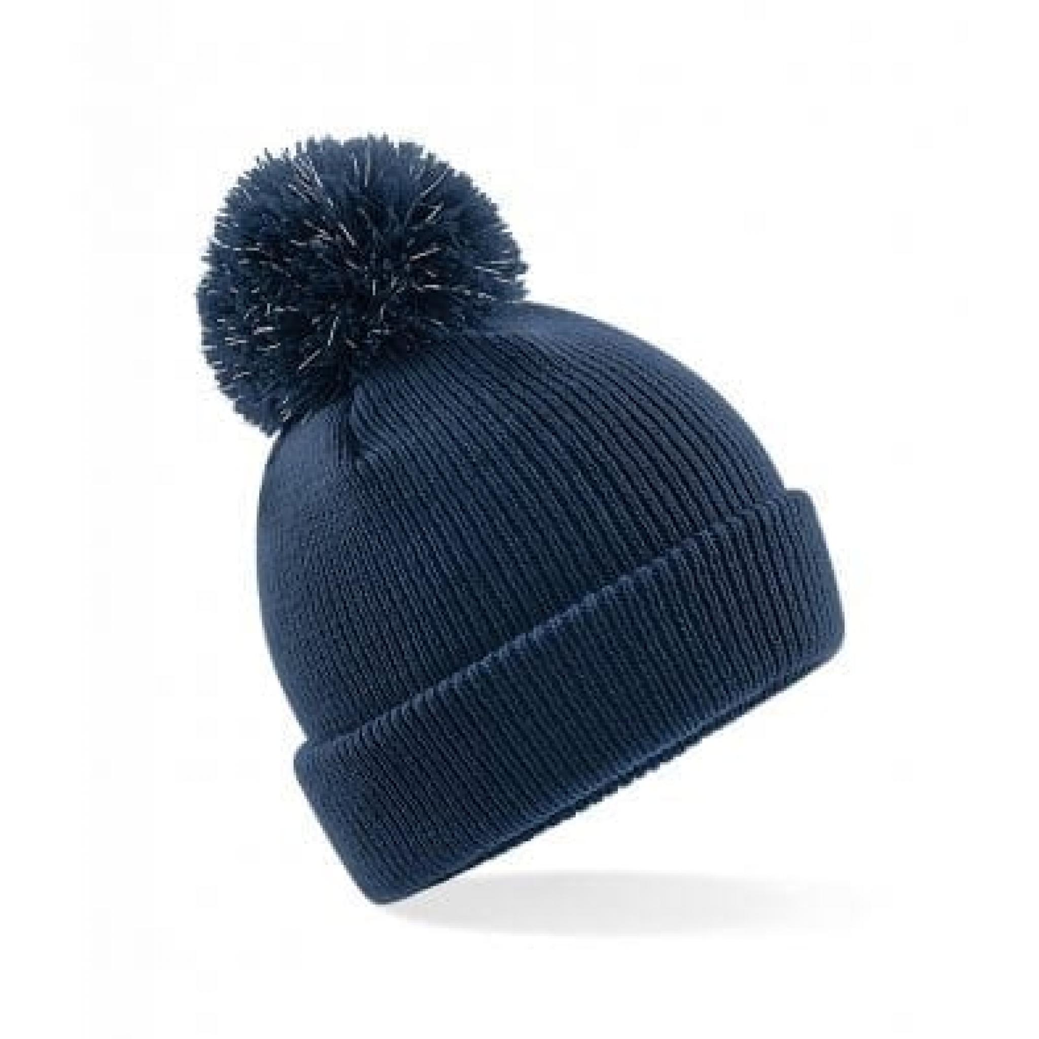 reflective bobble hat