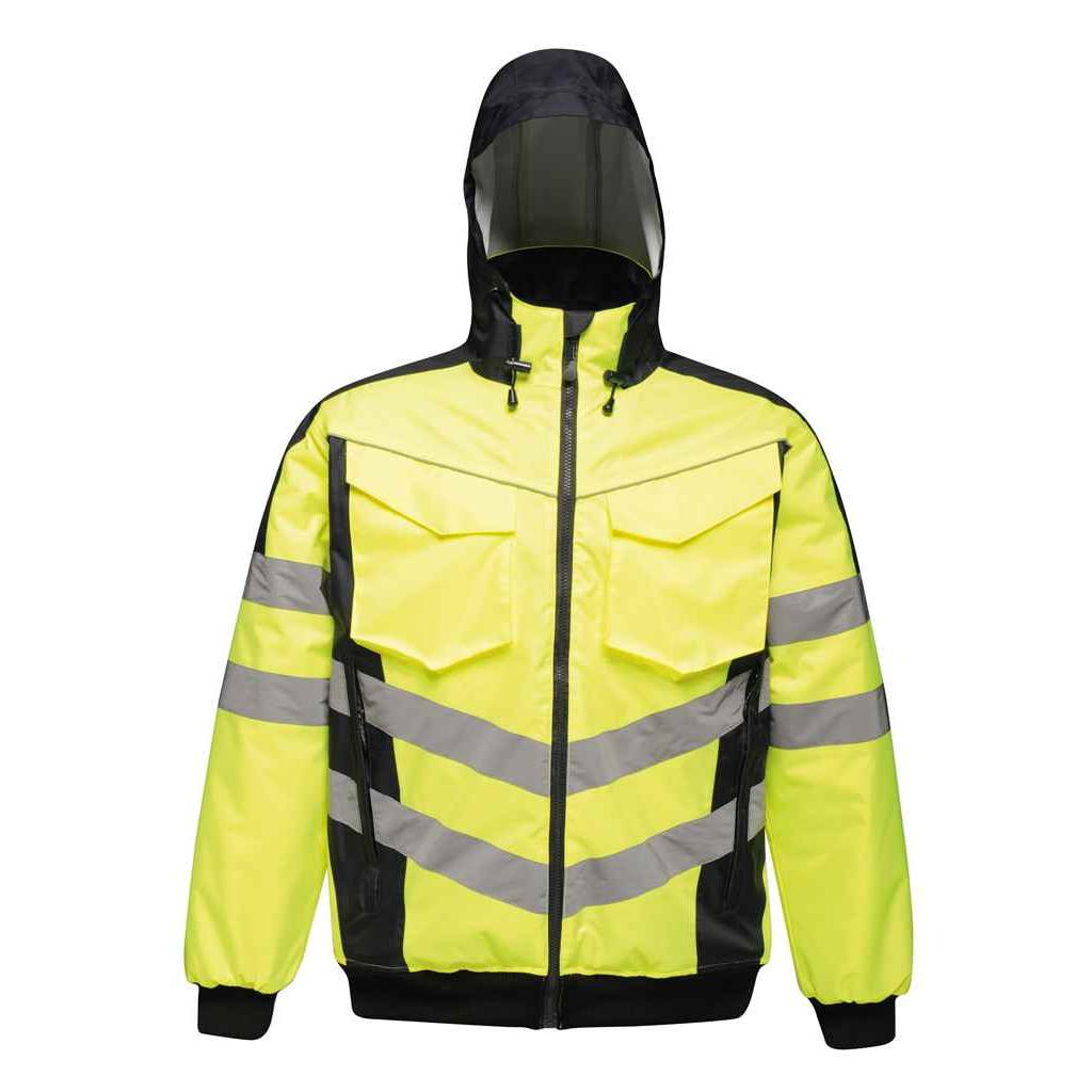 Regatta High Visibility Pro Contrast Bomber Jacket Uniform7