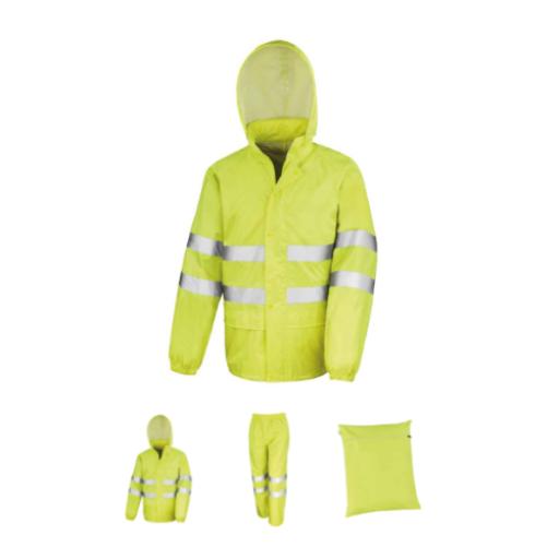 Digital Infrastructure Ltd Hi Viz Waterproof Jacket & Trouser Set