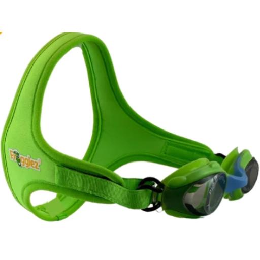 Frogglez - Silicon Swimming Goggles with Neoprene Head Band